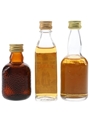 Grand Old Parr, Speaker & Whyte & Mackay Bottled 1980s 3 x 5cl / 40%