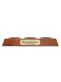 The Malt Heritage Collection Bottle Display Stand Scapa, Laphroaig, Glendronach 32cm x 13cm x 4cm