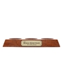 The Malt Heritage Collection Bottle Display Stand Scapa, Laphroaig, Glendronach 32cm x 13cm x 4cm