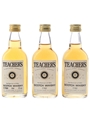 Teacher's Highland Cream Bottled 1970s 3 x 5.6cl / 40%