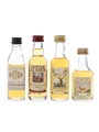 Burn Stewart 5 Year Old, Hilton & Scottish Leader  4 x 5cl / 40%