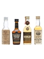 4 x Blended Scotch Whisky Miniatures 