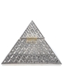 Chateau Paulet Napoleon Cognac Pyramide Silver Porcelain Decanter 70cl / 40%