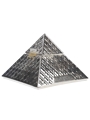 Chateau Paulet Napoleon Cognac Pyramide Silver Porcelain Decanter 70cl / 40%