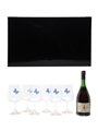 Marquis De Caussade Reserve Glasses Set 70cl / 40%