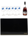 Marquis De Caussade VSOP Glasses Set 70cl / 40%