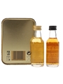 Glenmorangie Port Wood Finish & 10 Year Old Set Bottled 2000s 2 x 5cl