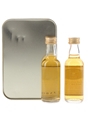 Benrinnes & Mortlach 1989 10 Year Old Bottled 2000 - Signatory Vintage 2 x 5cl / 43%