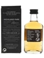 Highland Park 12 Year Old Bottled Pre 2012 5cl / 40%