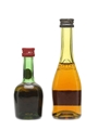 Courvoisier 3 Star & Janneau VSOP Miniatures 3cl & 5cl