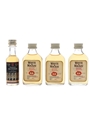 Seagram's 100 Pipers & Whyte & Mackay Bottled 1970s & 1980s 4 x 3cl-5cl / 40%