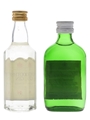 Booth's & Gordon's Gin Bottled 1970s 2 x 5cl / 40%