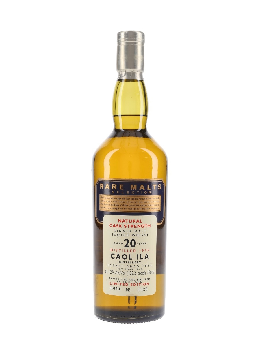 Caol Ila 1975 20 Year Old Bottled 1995 - Rare Malts Selection 75cl / 61.12%