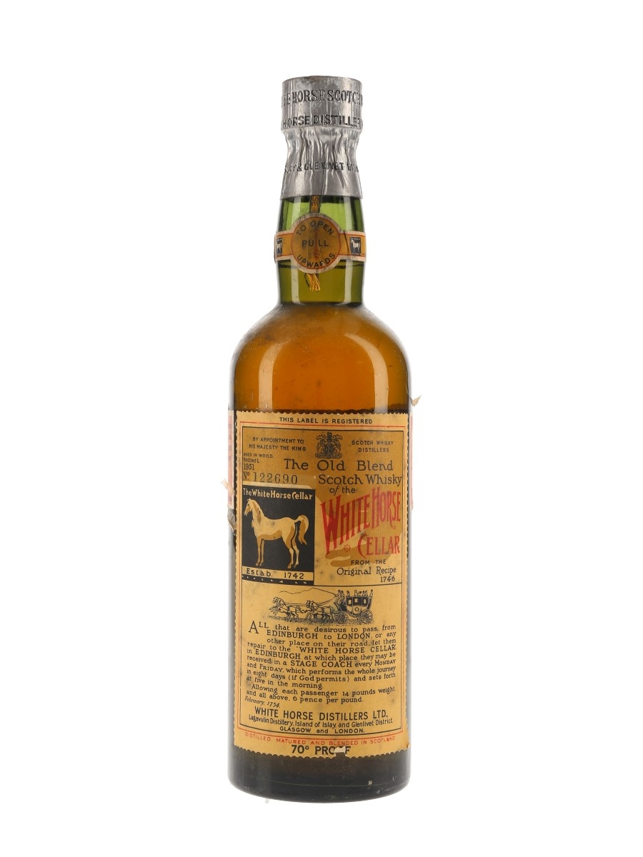 White Horse Bottled 1951 75cl / 40%