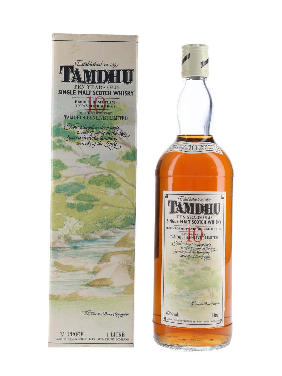 Tamdhu 10 Year Old Bottled 1980s 100cl / 43%