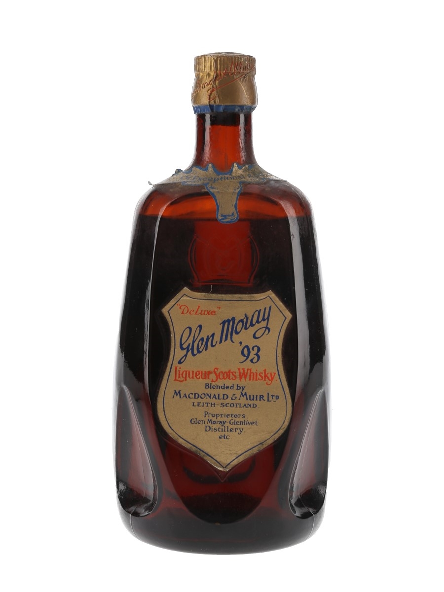 Glen Moray '93 De Luxe Liqueur Scots Whisky - Lot 101234 - Buy