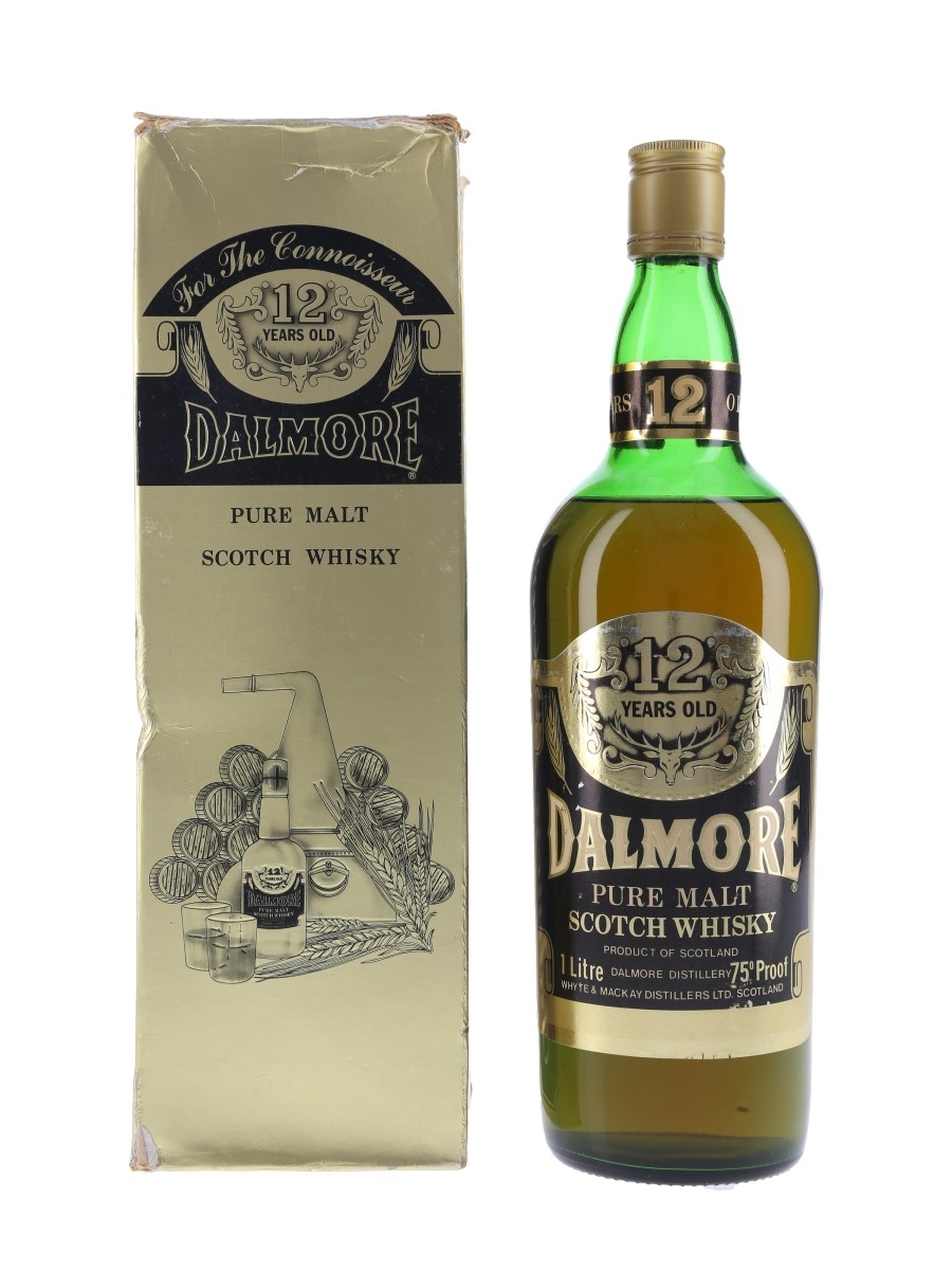 Dalmore 12 Year Old Bottled 1970s-1980s 100cl / 43%