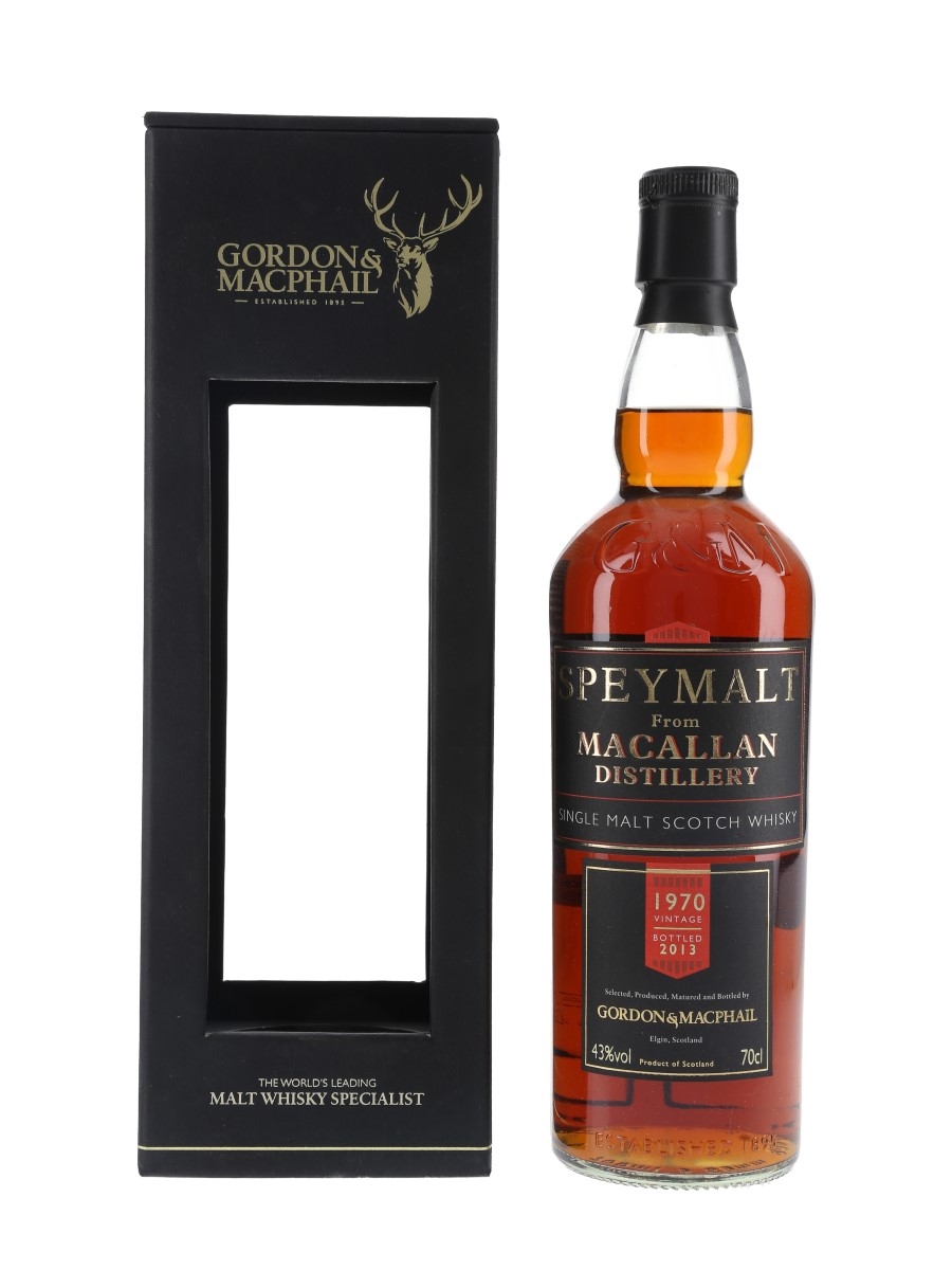 Macallan 1970 Speymalt - Lot 102206 - Buy/Sell Macallan Whisky Online