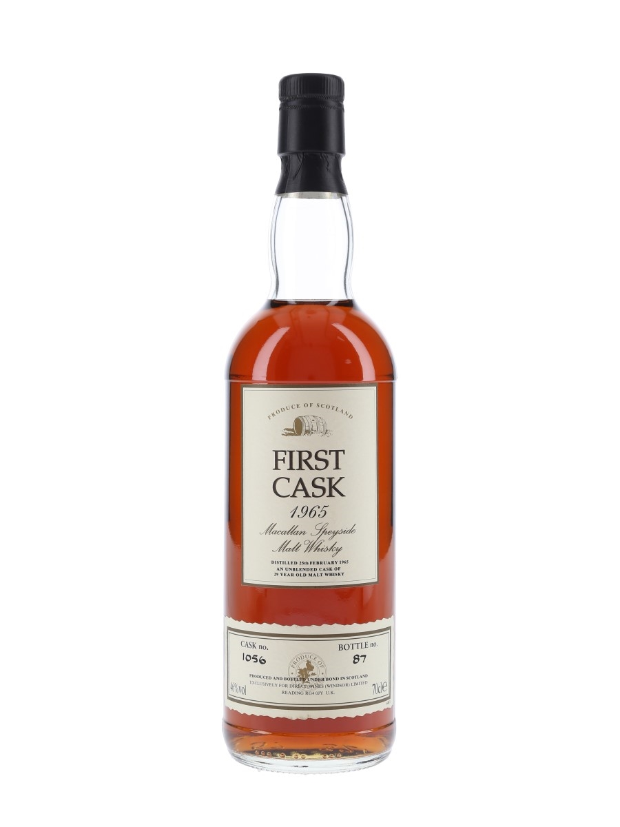 Macallan 1965 29 Year Old First Cask 70cl / 46%