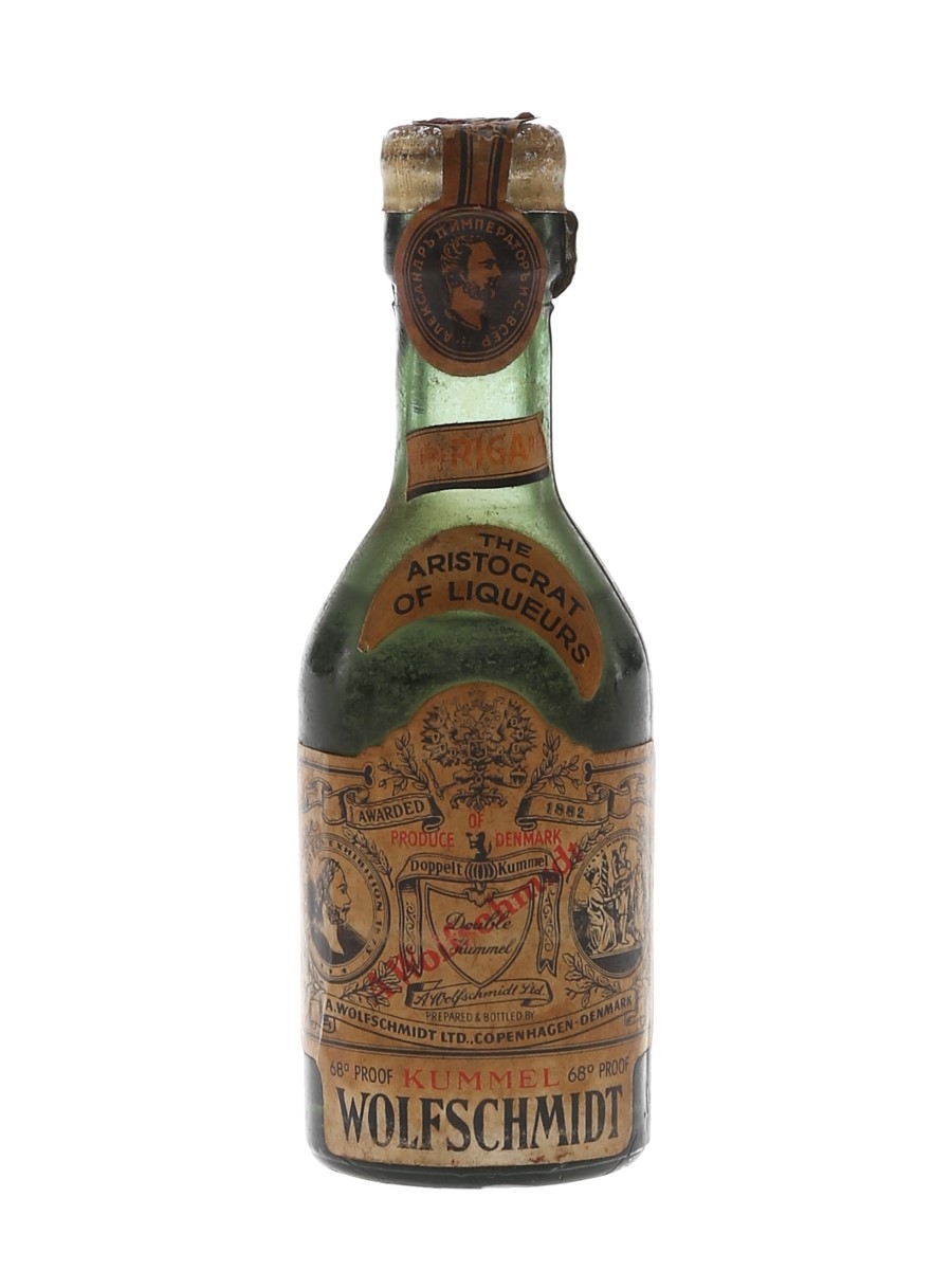 Kummel Wolfschmidt Bottled 1950s 3cl / 39%