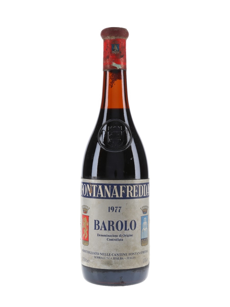 Fontanafredda Barolo 1977  75cl / 13%