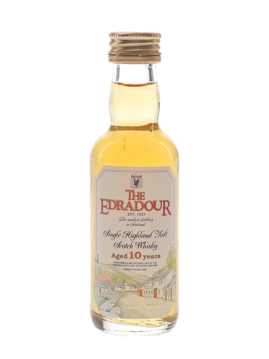Edradour 10 Year Old Bottled 1980s-1990s 5cl / 40%