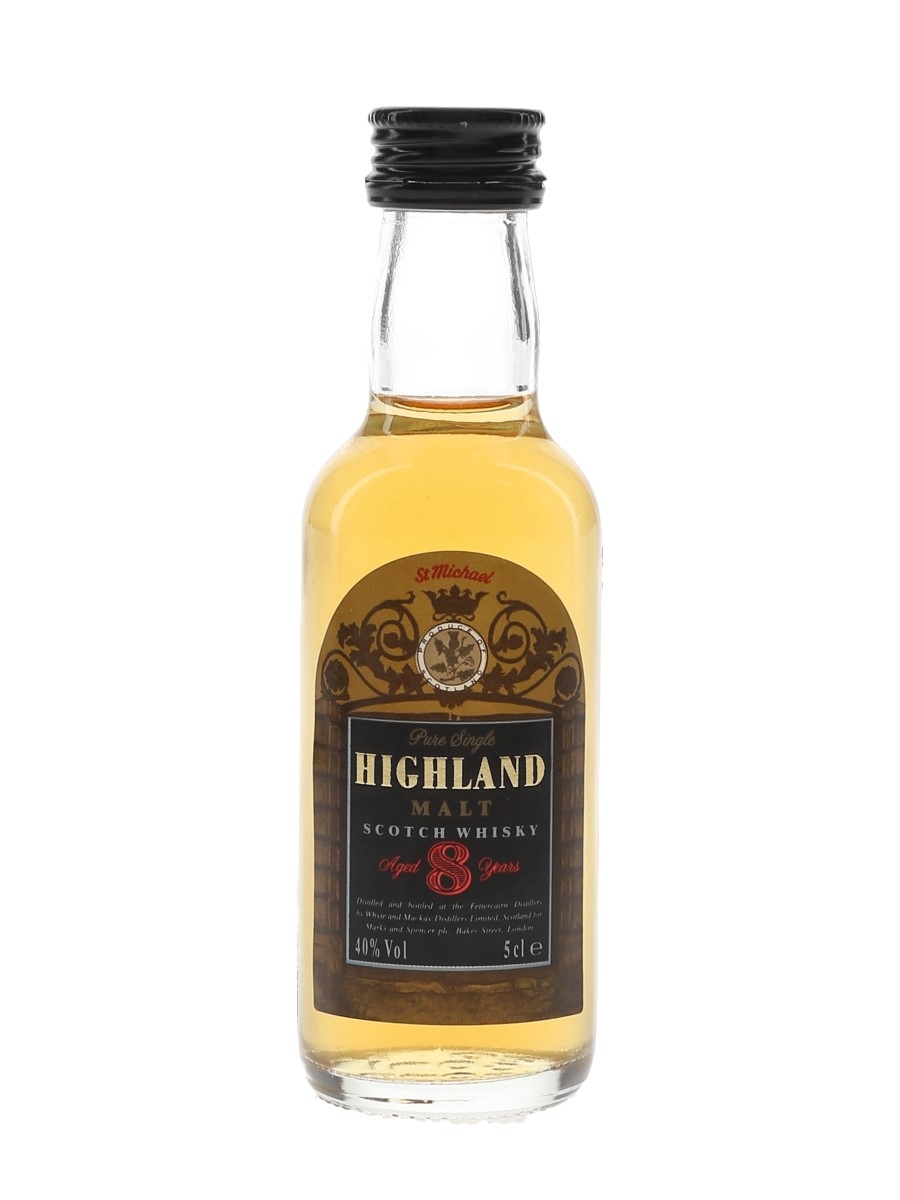 St Michael 8 Year Old Highland Malt  5cl / 40%