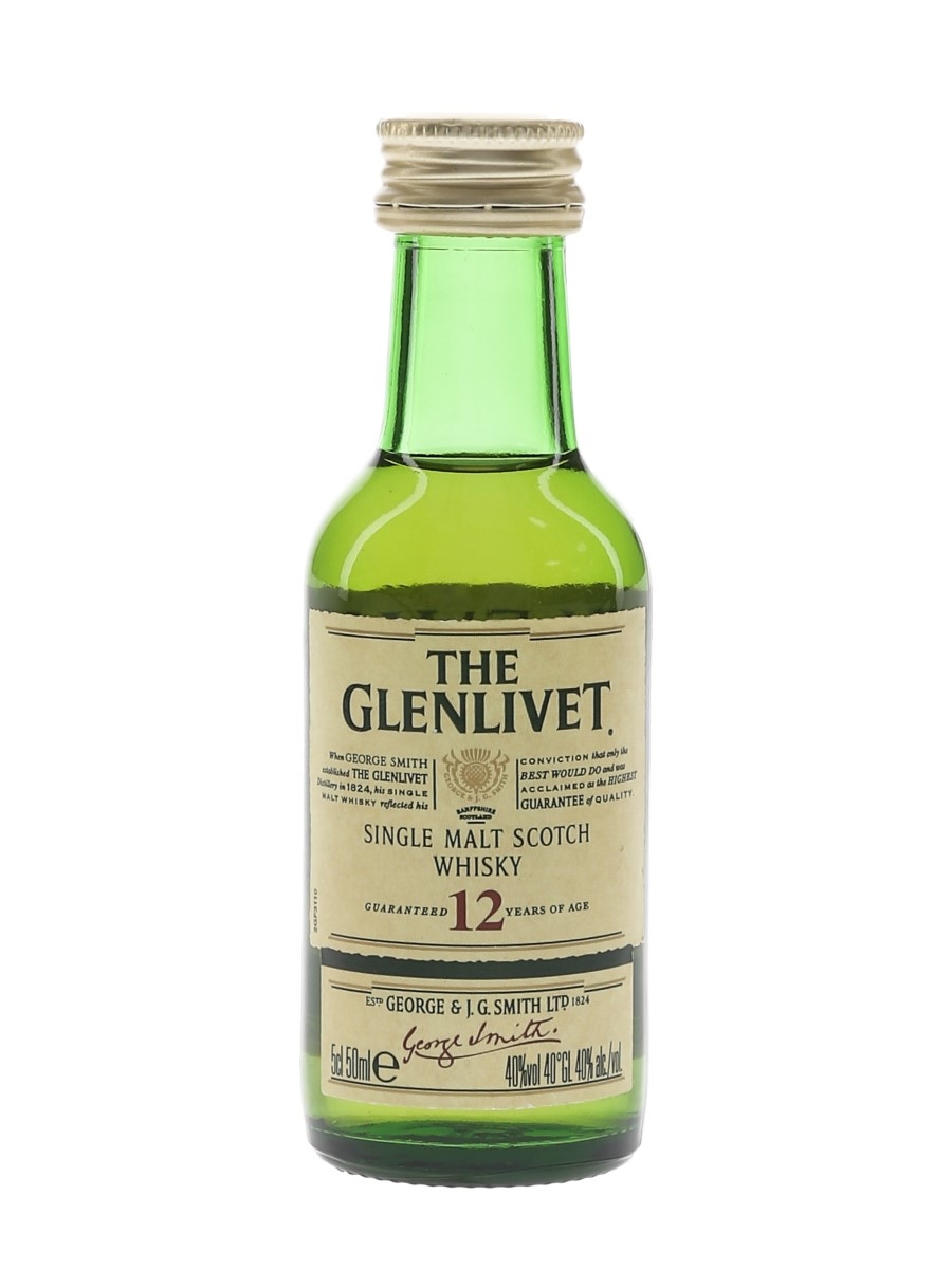 Glenlivet 12 Year Old  5cl / 40%