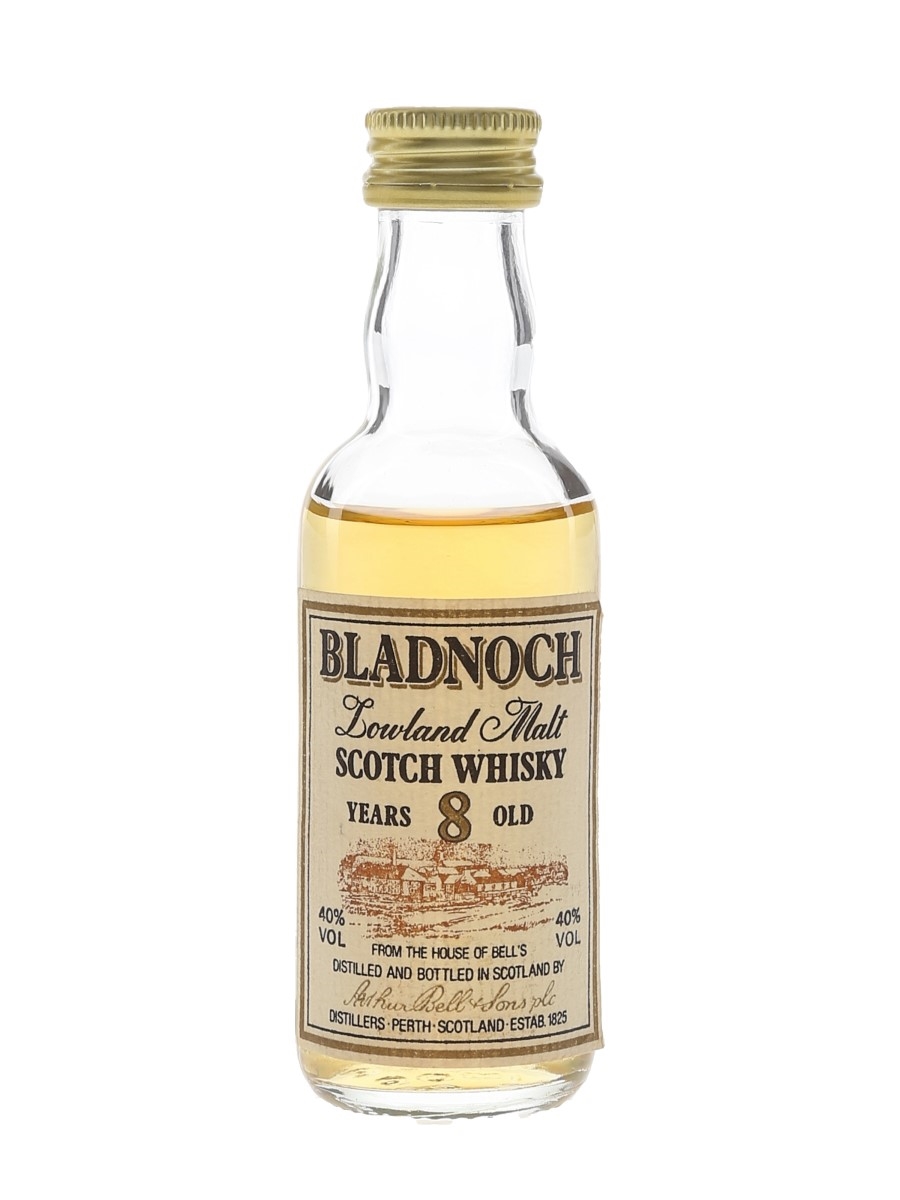 Bladnoch 8 Year Old Bottled 1980s 5cl / 40%