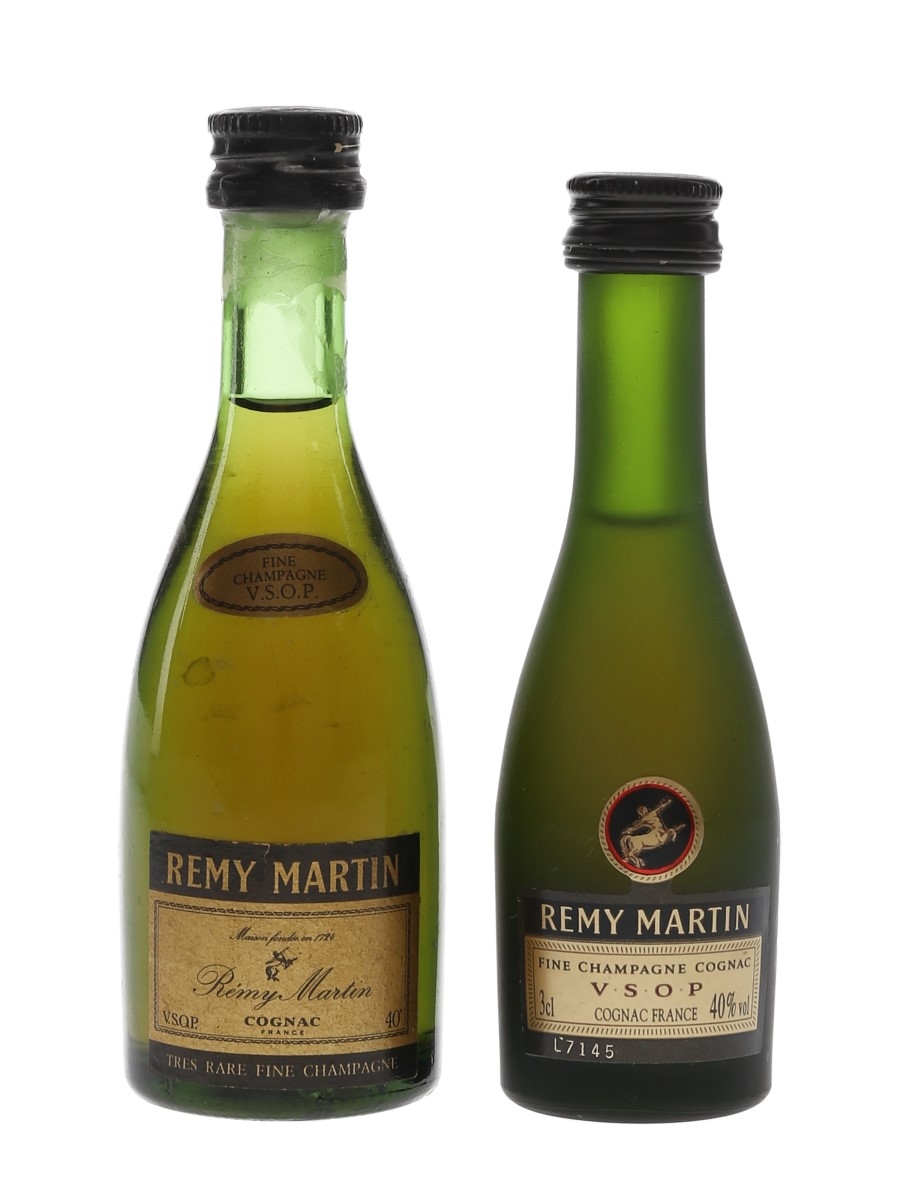 Remy Martin VSOP Bottled 1980s 2 x 3-5cl / 40%