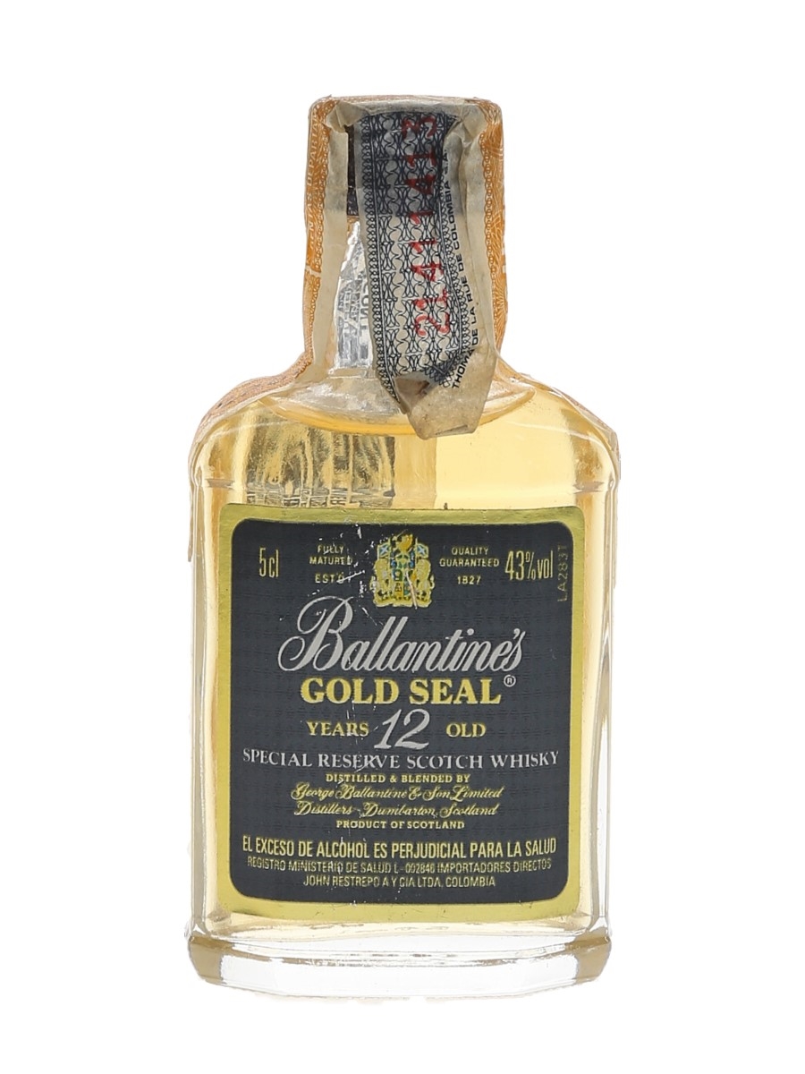 Ballantine's 12 Year Old Gold Seal - Lot 104839 - Buy/Sell