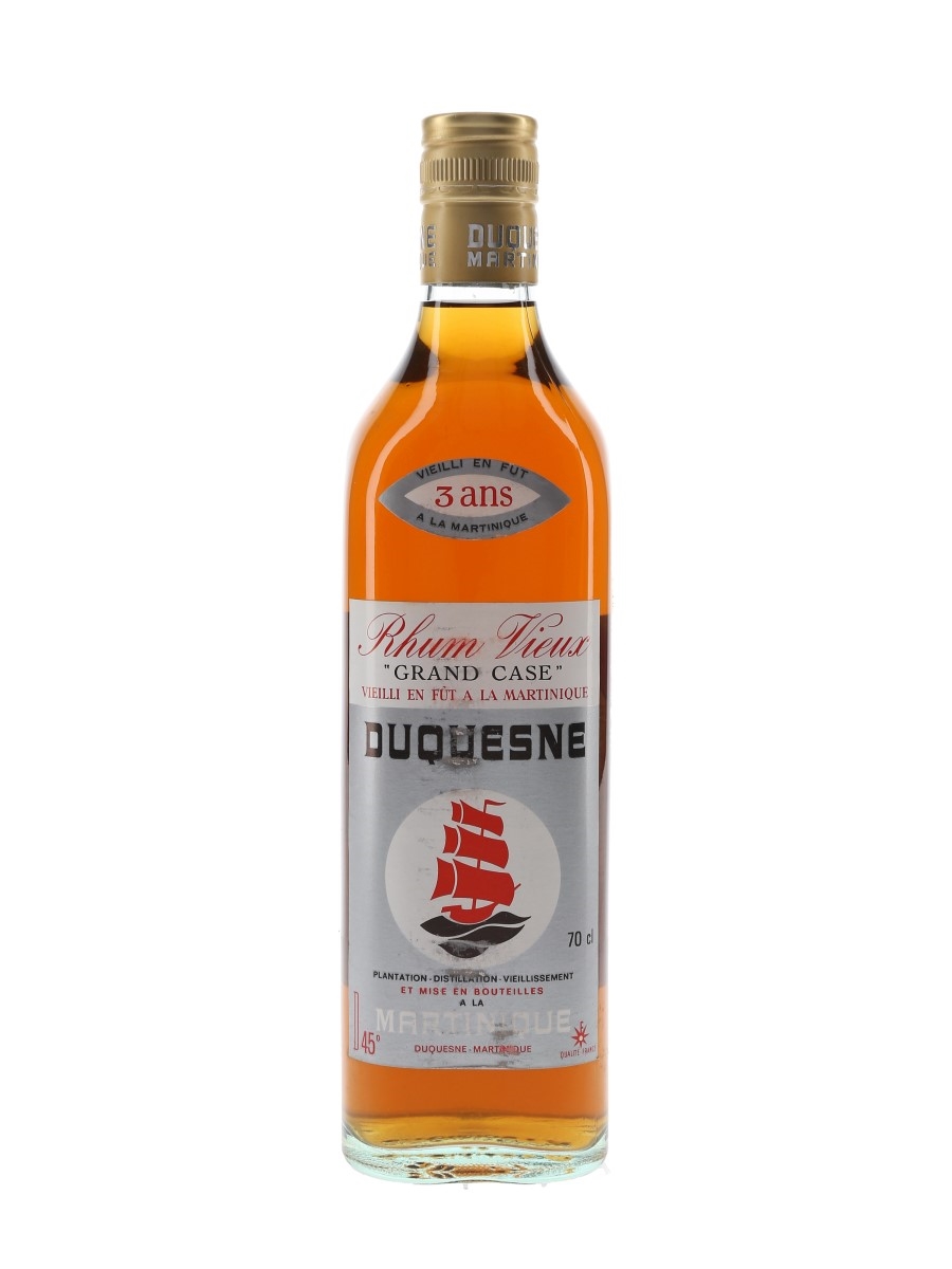 Duquesne 3 Year Old Grand Case Rhum Bottled 1970s 70cl / 45%