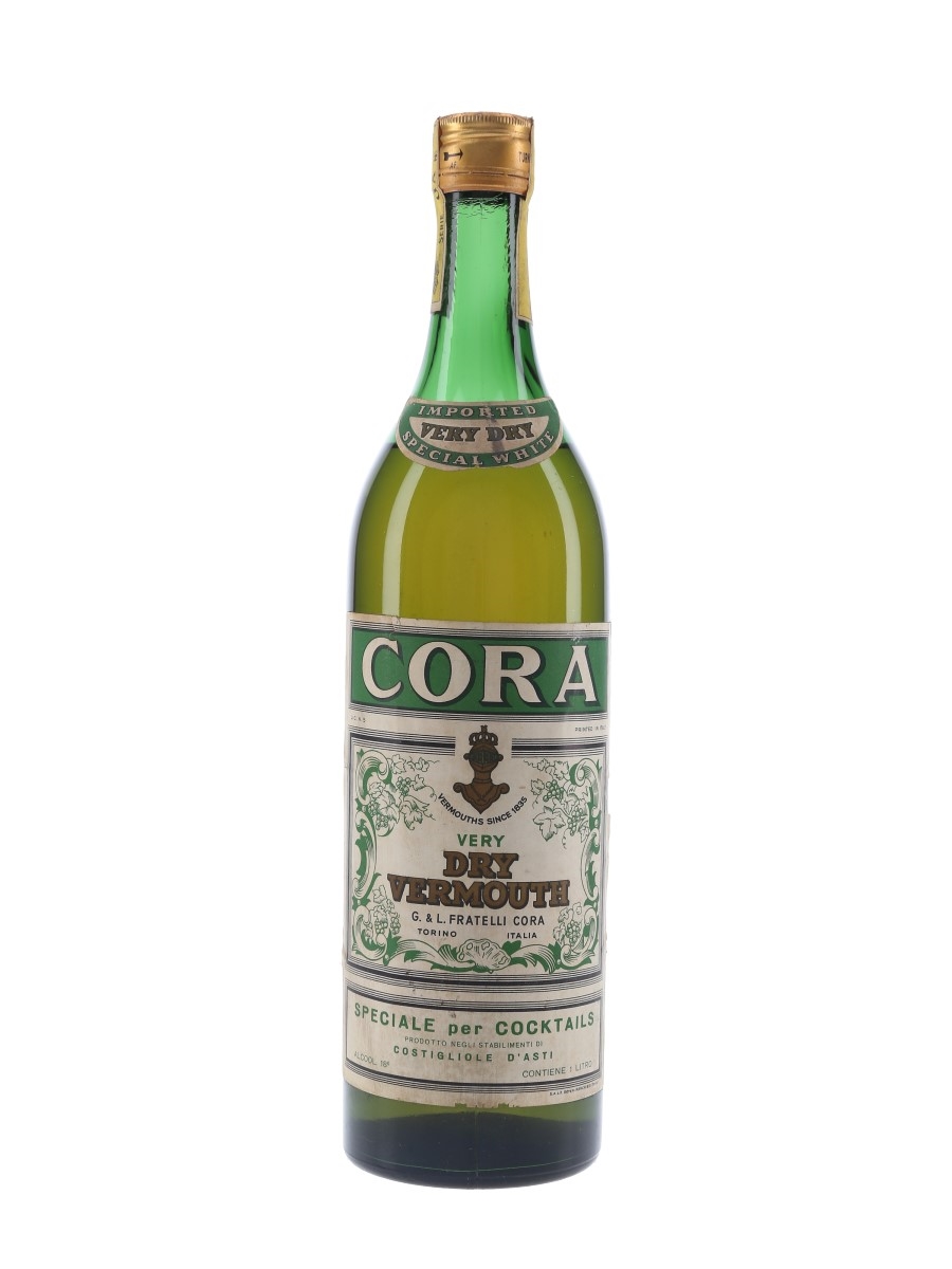 Cora Dry Vermouth Bottled 1960s 100cl / 18%