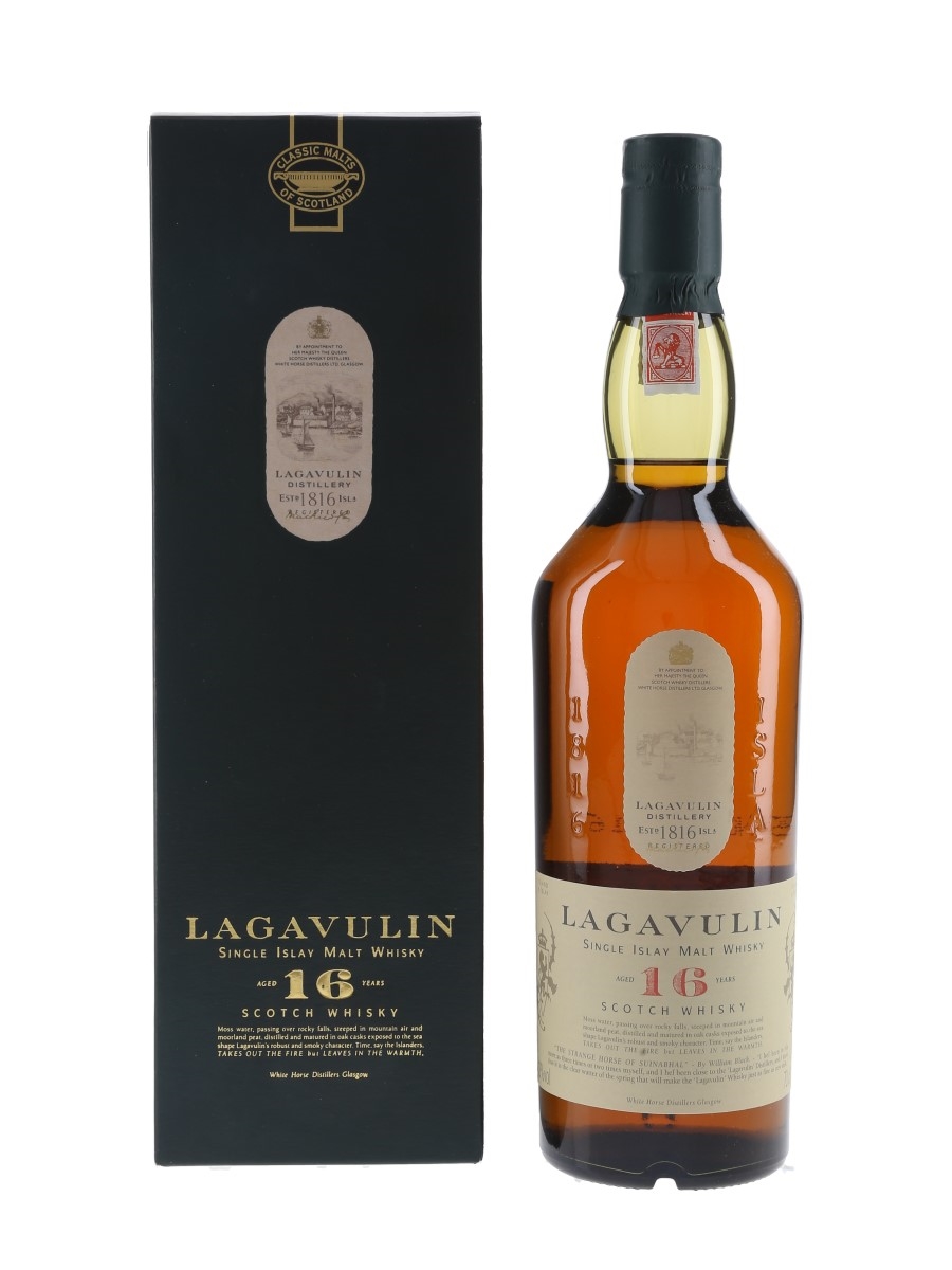 Lagavulin 16 Year Old Bottled 1990s - White Horse Distillers 70cl / 43%