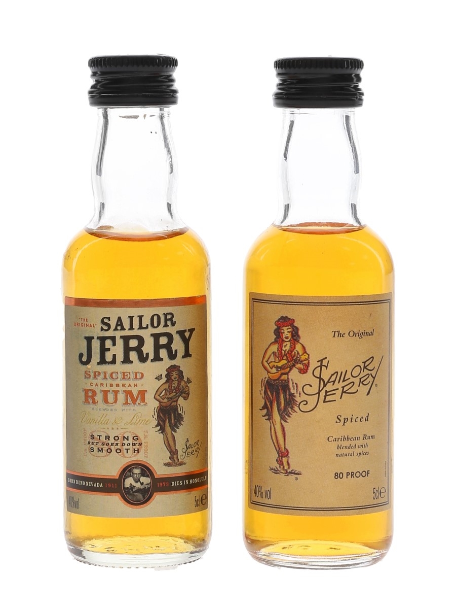 Sailor Jerry Spiced Rum  2 x 5cl / 40%