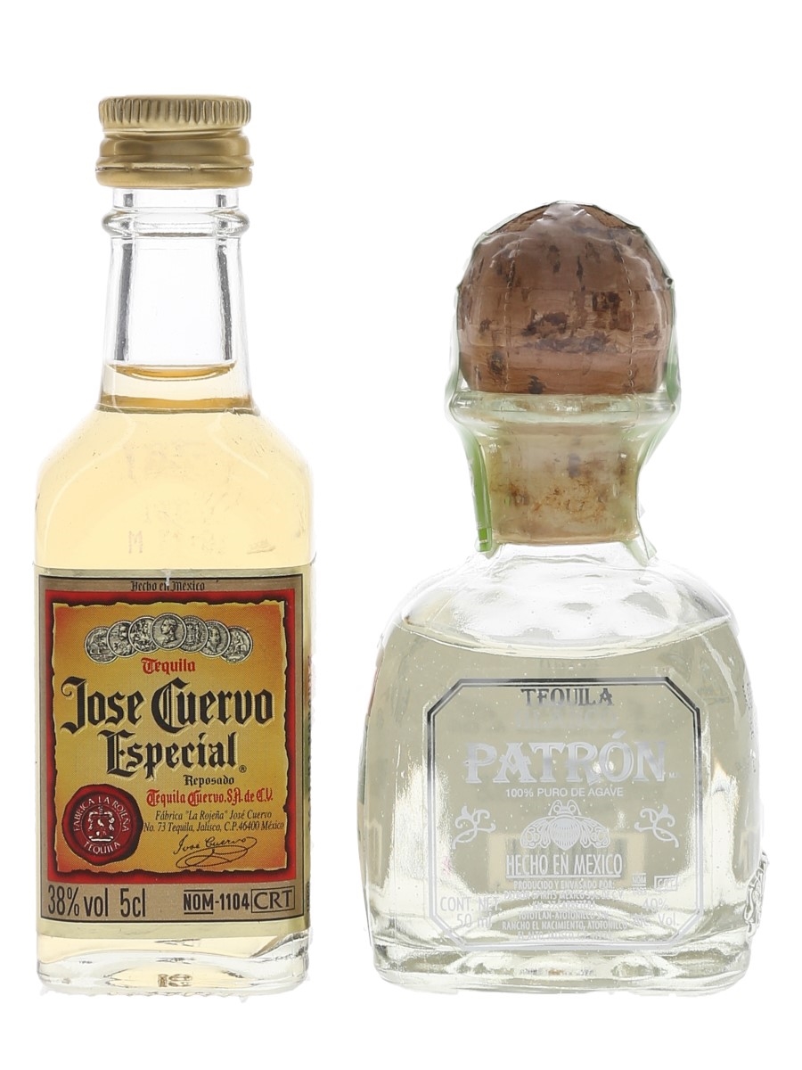 Patron Blanco & Jose Cuervo Especial - Lot 104886 - Buy/Sell Tequila Online