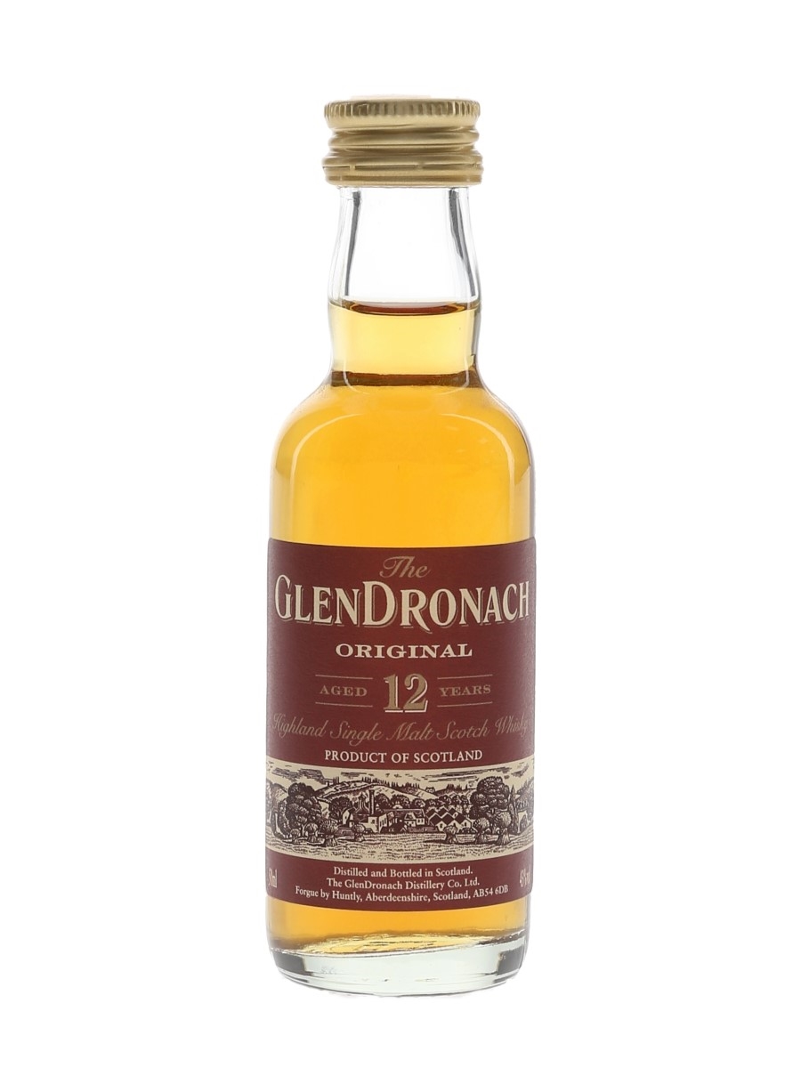 Glendronach 12 Year Old Original Bottled 2015 5cl / 43%