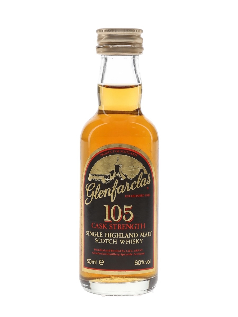 Glenfarclas 105 Cask Strength Bottled 1990s 5cl / 60%