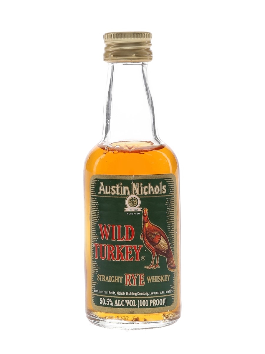 Wild Turkey Rye 101 Proof Bottled 1990s 5cl / 50.5%
