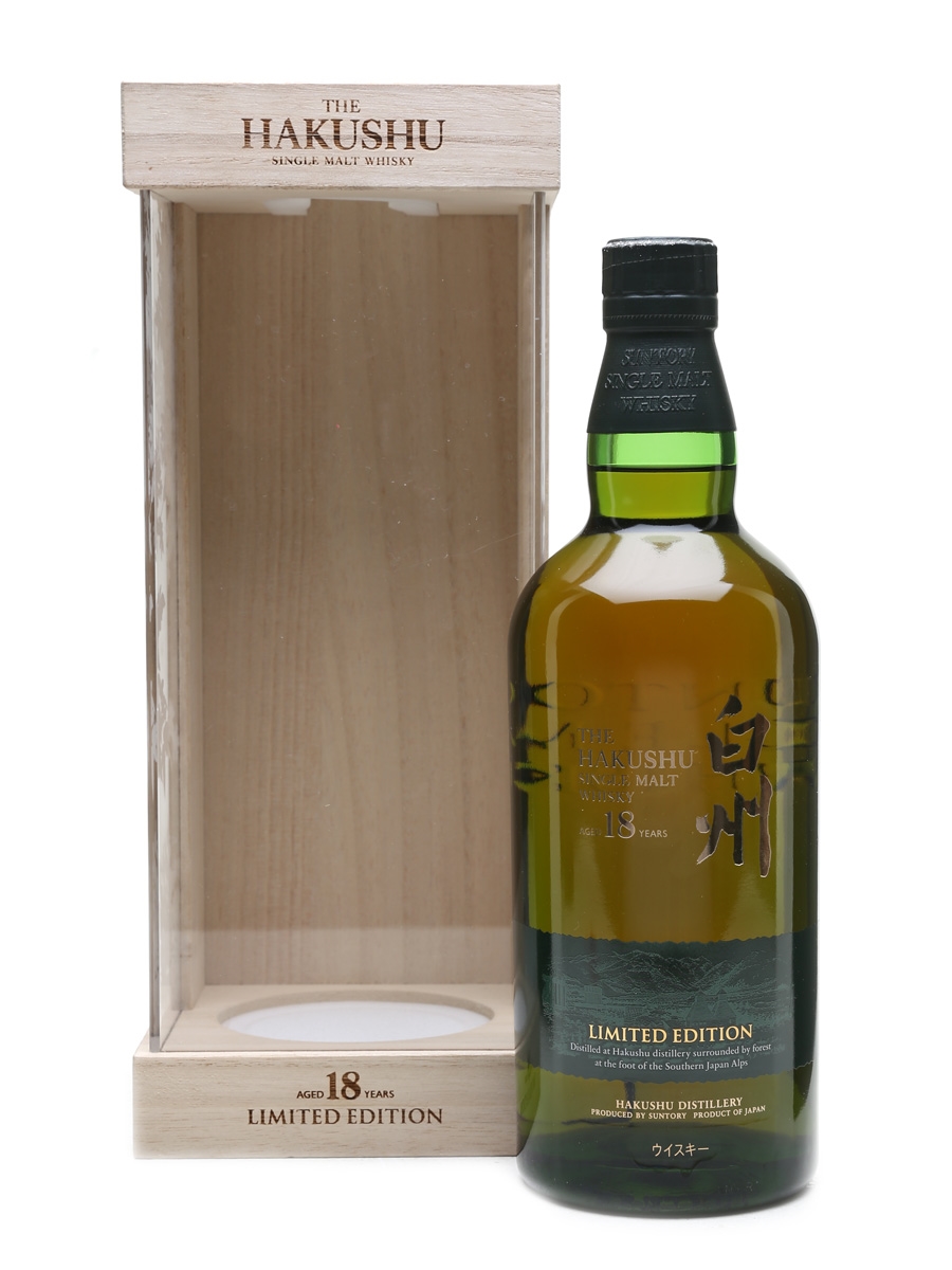Hakushu 18 Year Old Japan Airport Limited Edition 70cl / 43%