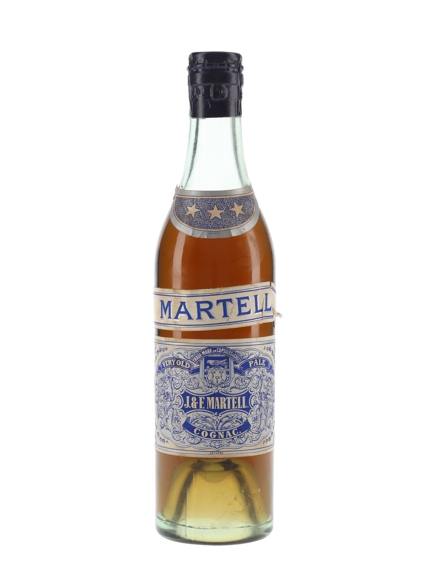 Martell 3 Star VOP Spring Cap Bottled 1950s 35cl
