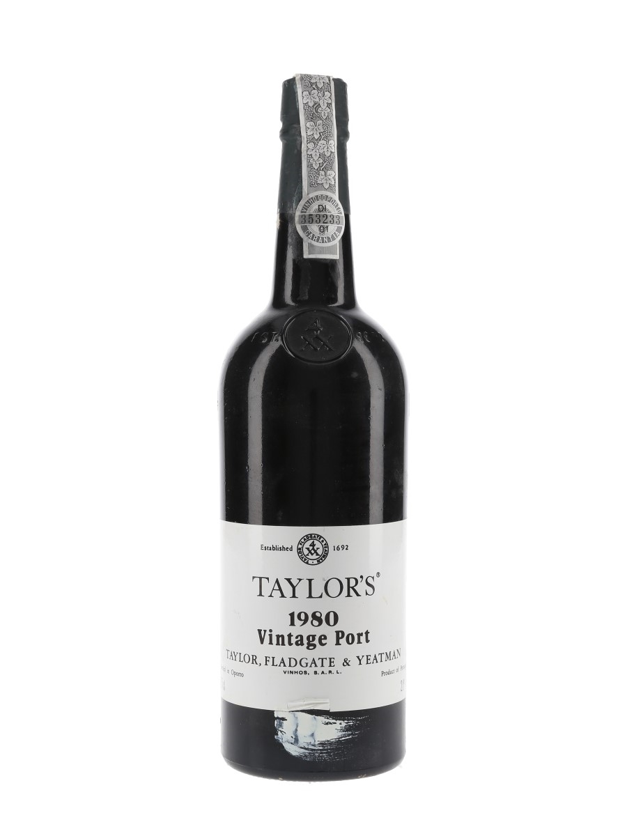 Taylor's 1980 Vintage Port  75cl / 21%