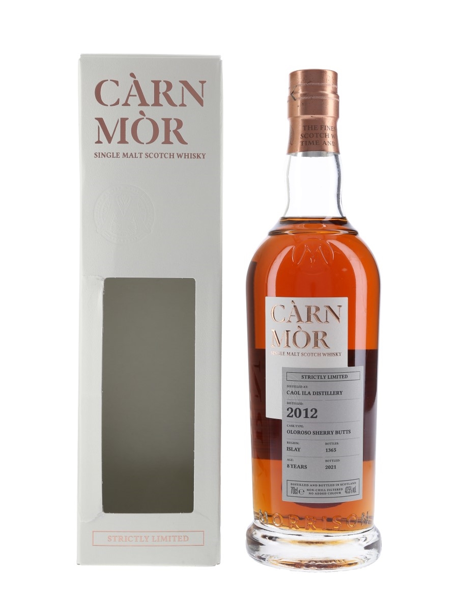 Caol Ila 2012 8 Year Old Bottled 2021 - Carn Mor 70cl / 47.5%