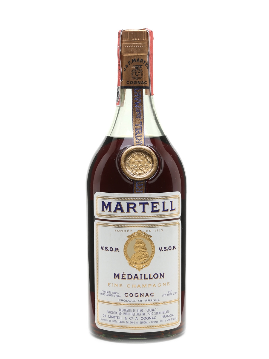 Martell Medaillon VSOP Cognac Bottled 1960s 73cl / 40%