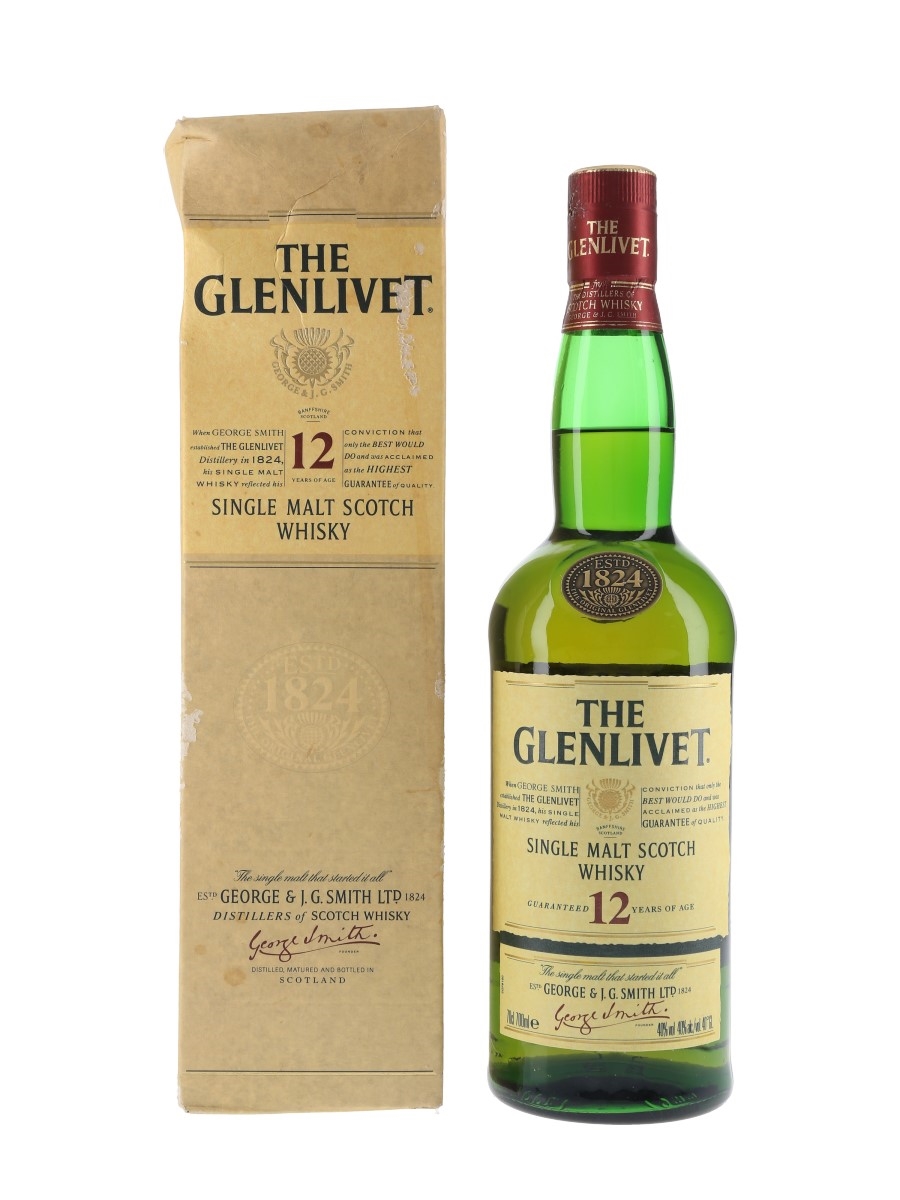 Glenlivet 12 Year Old Bottled 2000s 70cl / 40%