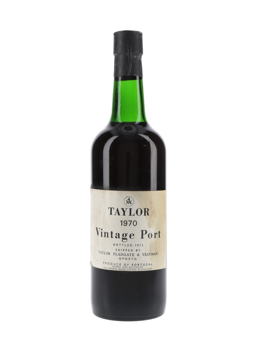Taylor 1970 Vintage Port Bottled 1972 75cl