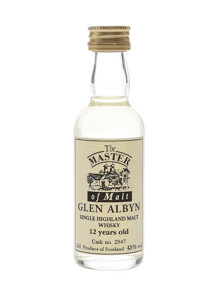 Glen Albyn 12 Year Old Cask No. 2947 The Master Of Malt 5cl / 43%