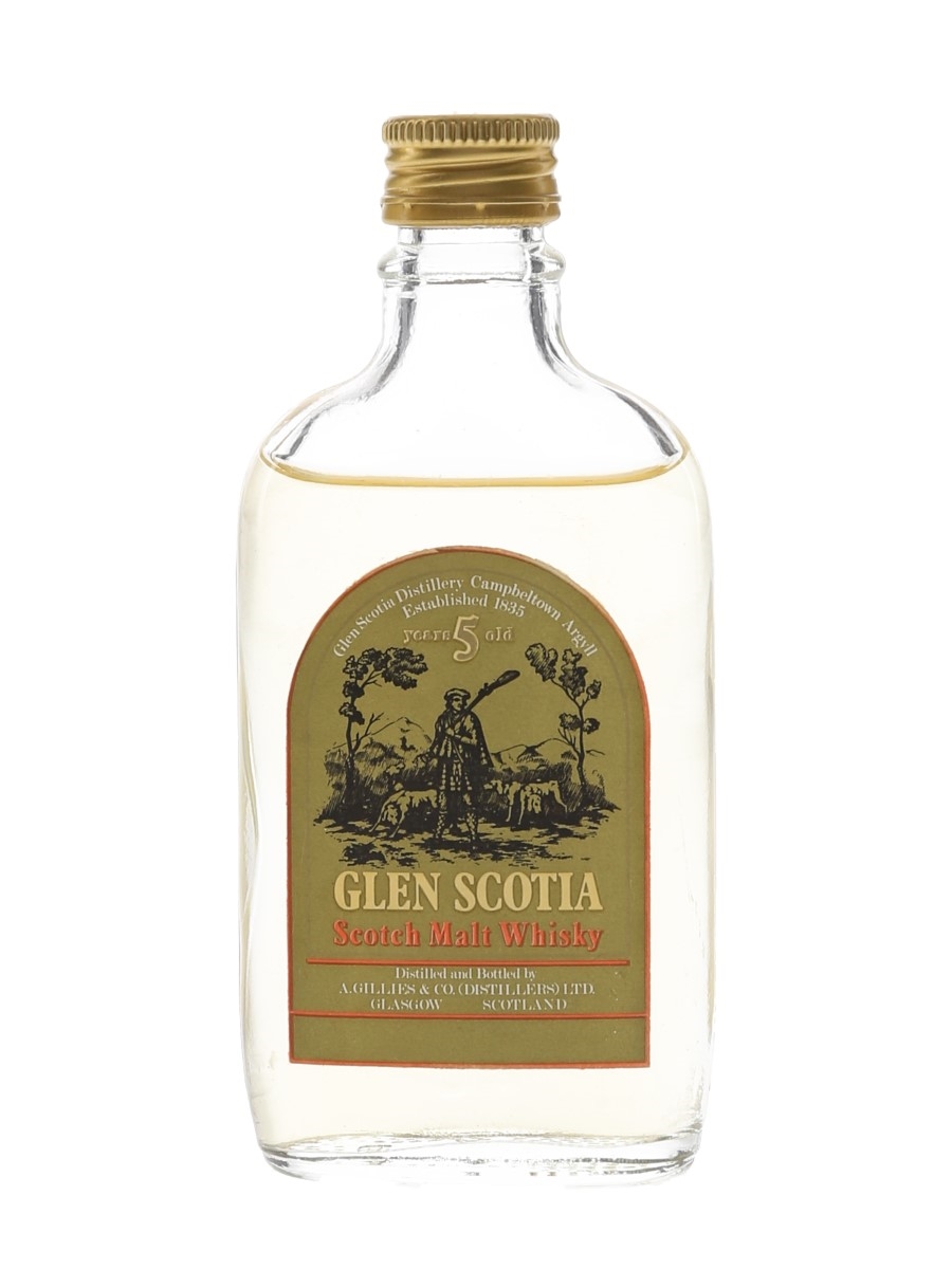 Glen Scotia 5 Year Old Bottled 1960s 5cl