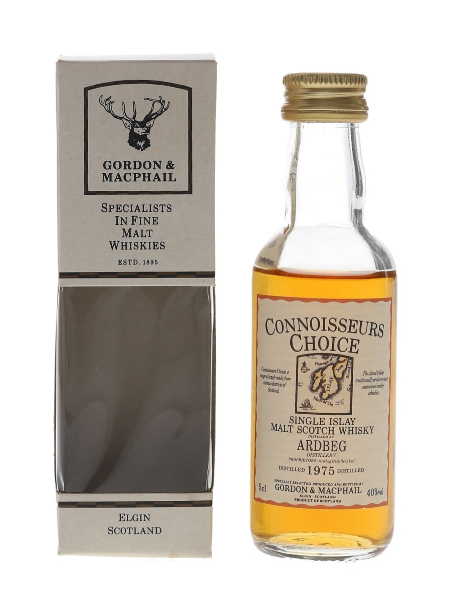 Ardbeg 1975 Connoisseurs Choice Bottled 1990s - Gordon & MacPhail 5cl / 40%