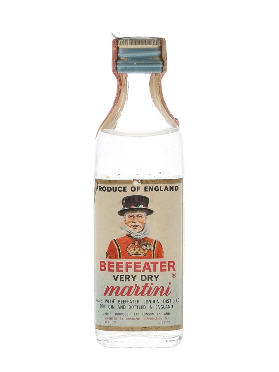 Beefeater Very Dry Martini Bottled 1950s-1960s 4.7cl / 43%